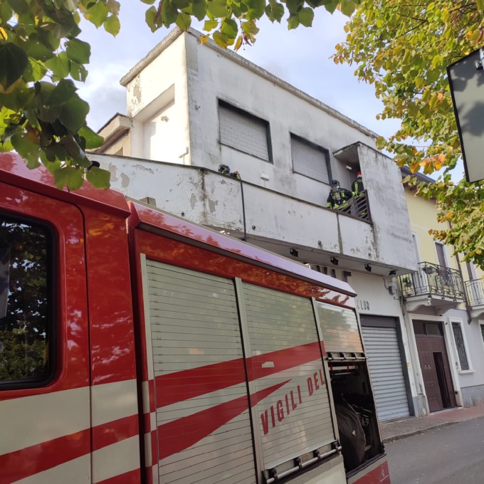 Incendio al Movie di Desio