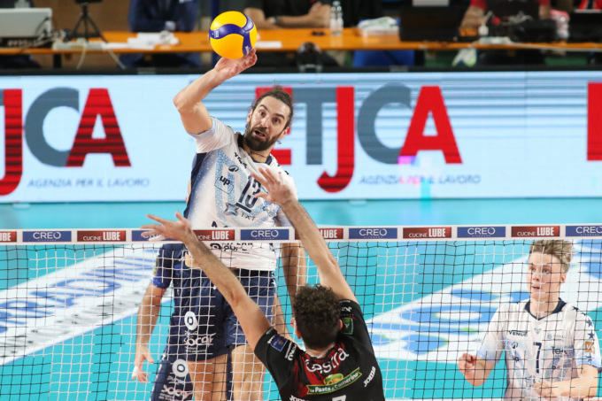 Stop della Vero Volley Monza contro Civitanova