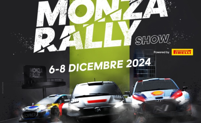 Monza Rally Show 2024: svelato il poster dell’evento in programma a dicembre