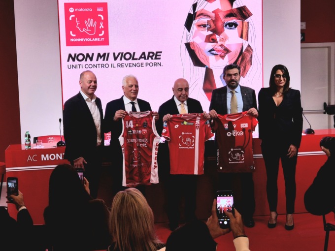 Motorola e AC Monza in campo contro il revenge porn