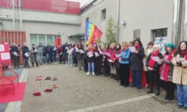 In Camera del Lavoro un flash mob nella Giornata contro la violenza sulle donne