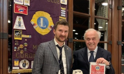 Cena conviviale per il Lions Club alla presenza dell'assessore Abbà