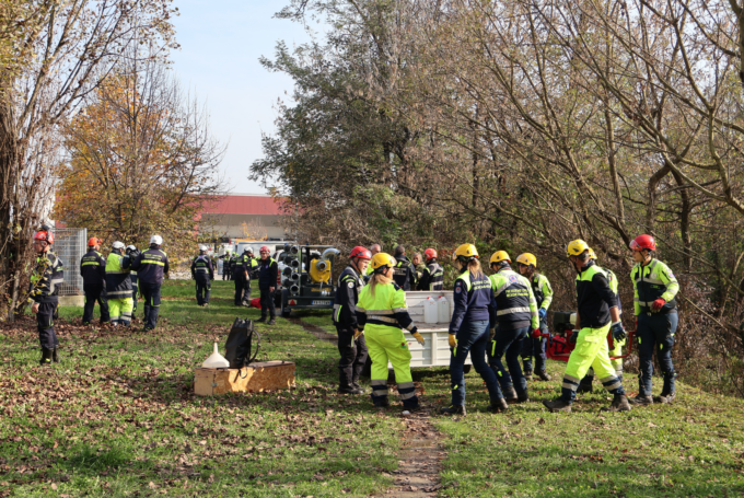 La Protezione Civile testa la preparazione dei gruppi in situazioni di emergenza