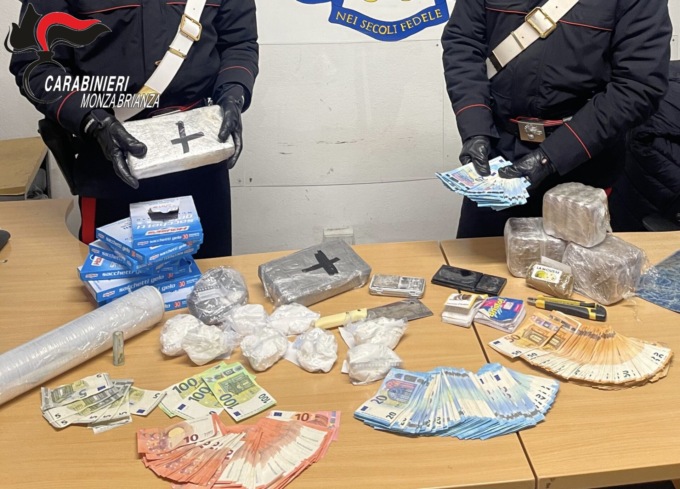 Bovisio Masciago, arrestati due fratelli per detenzione illecita di stupefacenti