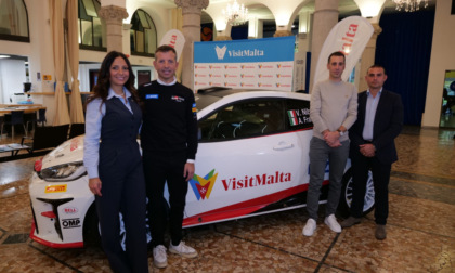 Campionissimo del ciclismo al via del Monza Rally Show