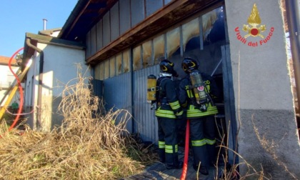 Buone notizie da Lentate: domato l'incendio