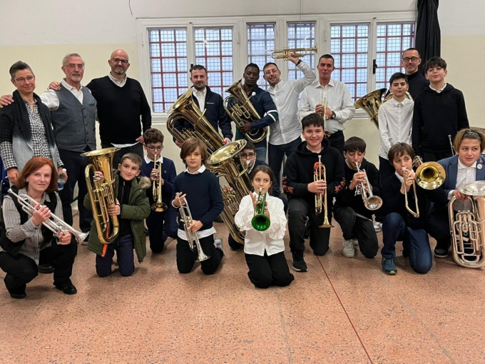 Note di libertà: il Corpo musicale di Villasanta porta la musica in carcere insieme ai detenuti