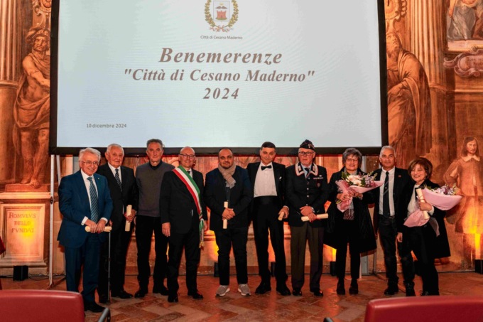 A Cesano Maderno consegnate le benemerenze civiche