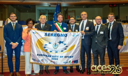 Seregno ha ricevuto la bandiera di Città Europea dello Sport 2025