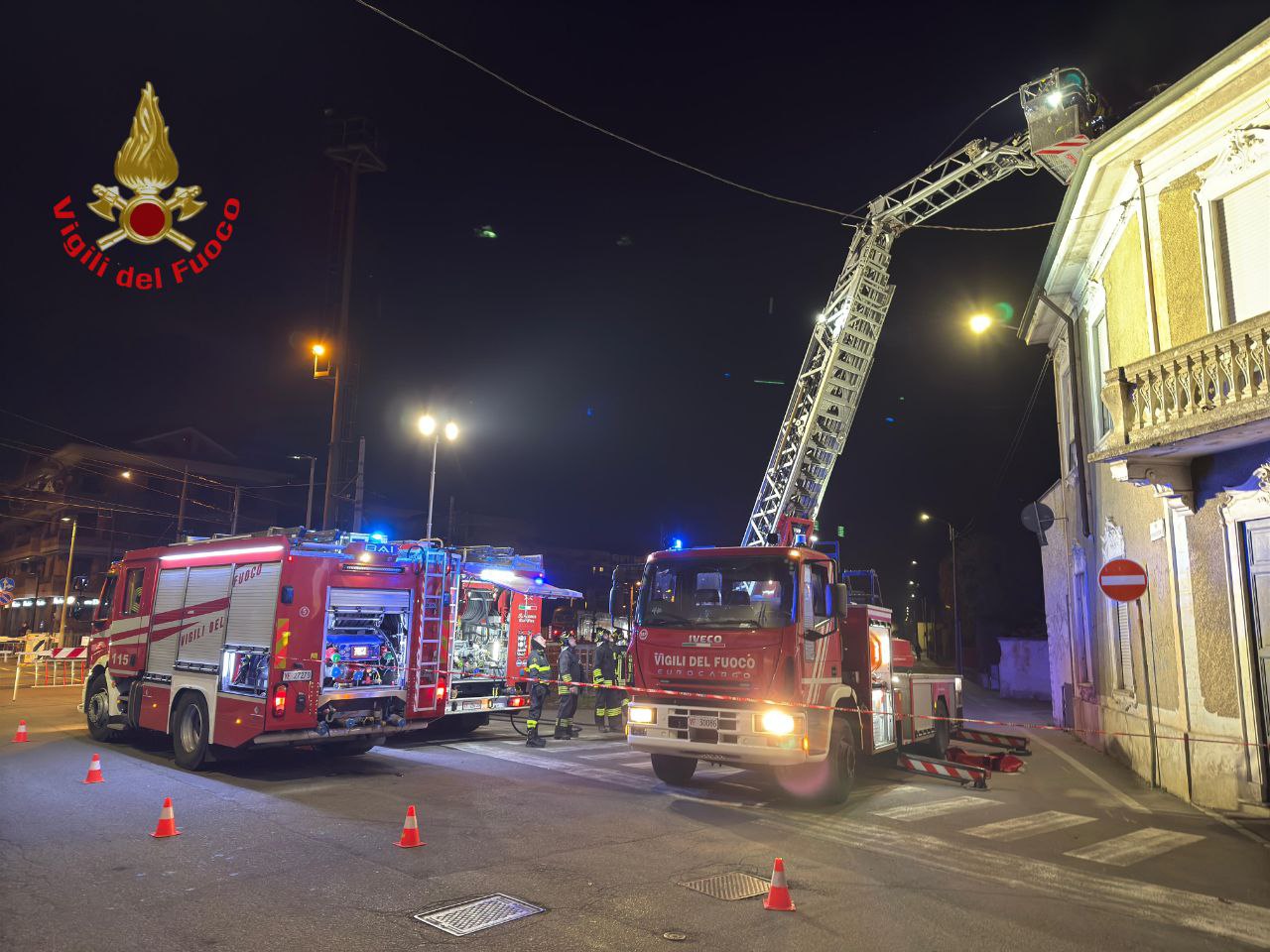 Incendi Brianza Seveso canna fumaria Natale Vigili del fuoco