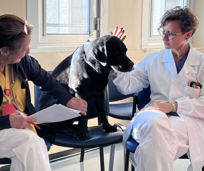 Al San Gerardo la Pet Therapy per migliorare la qualità di vita dei pazienti