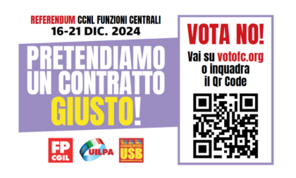 Referendum CCNL Funzioni Centrali: aperto il voto online fino al 21 dicembre