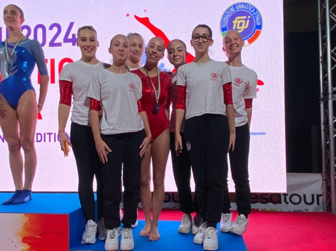 Le atlete della Polisportiva Besanese briallano alle Finali Nazionali Winter Edition