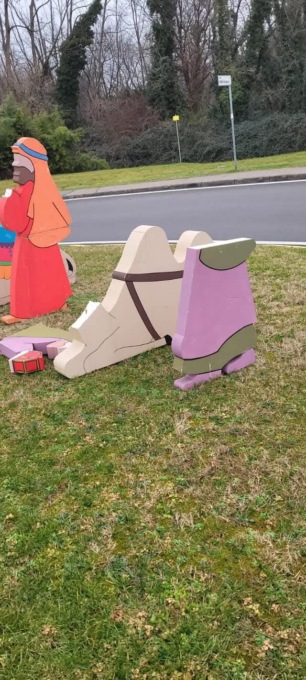 Vandalizzato il presepe dell’Avis a Cogliate che in poche ore lo ha rimesso a posto