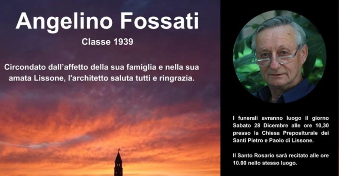 Lissone piange il suo architetto dal cuore d’oro