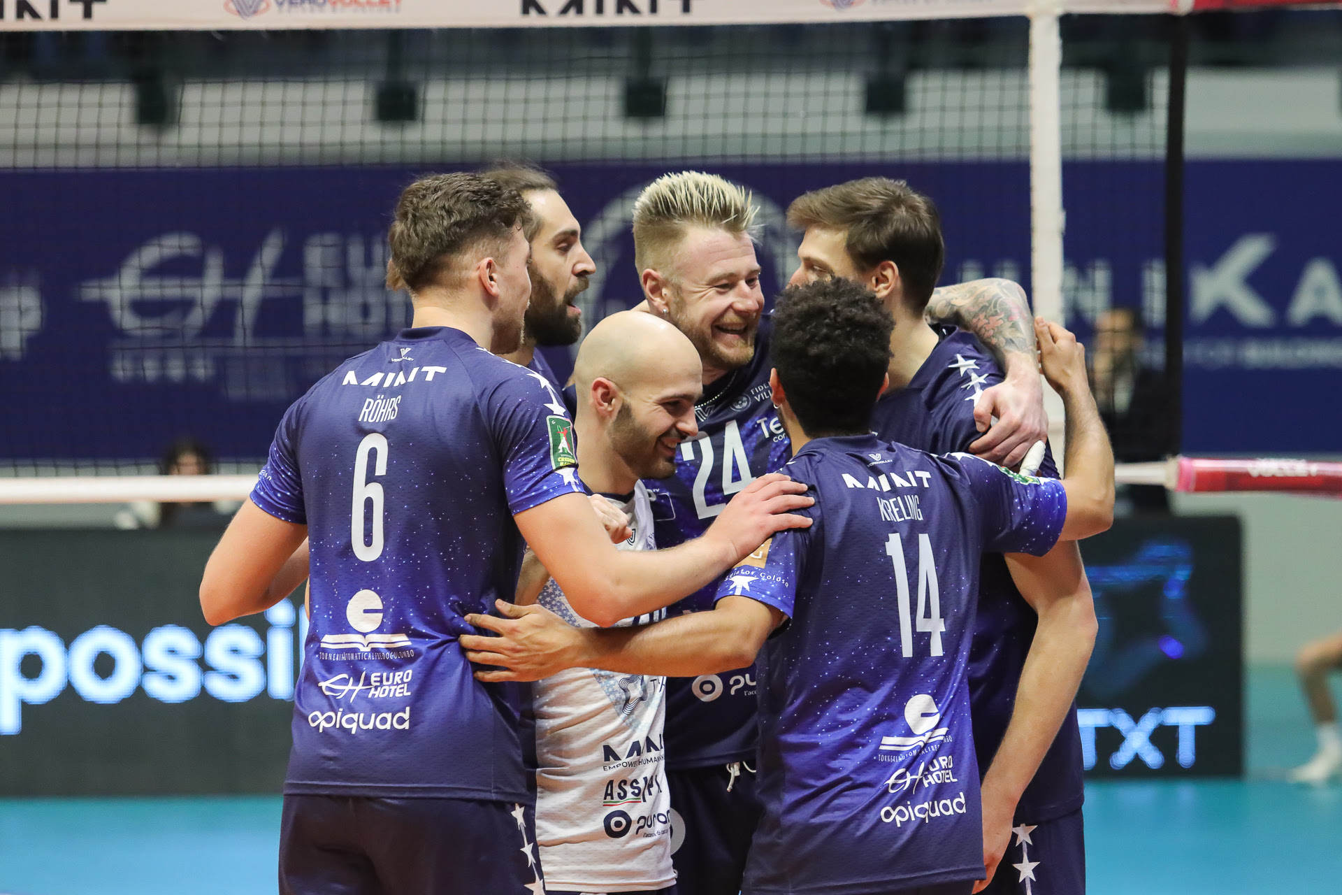 MINT Vero volley Monza contro Cucine Lube Civitanova.