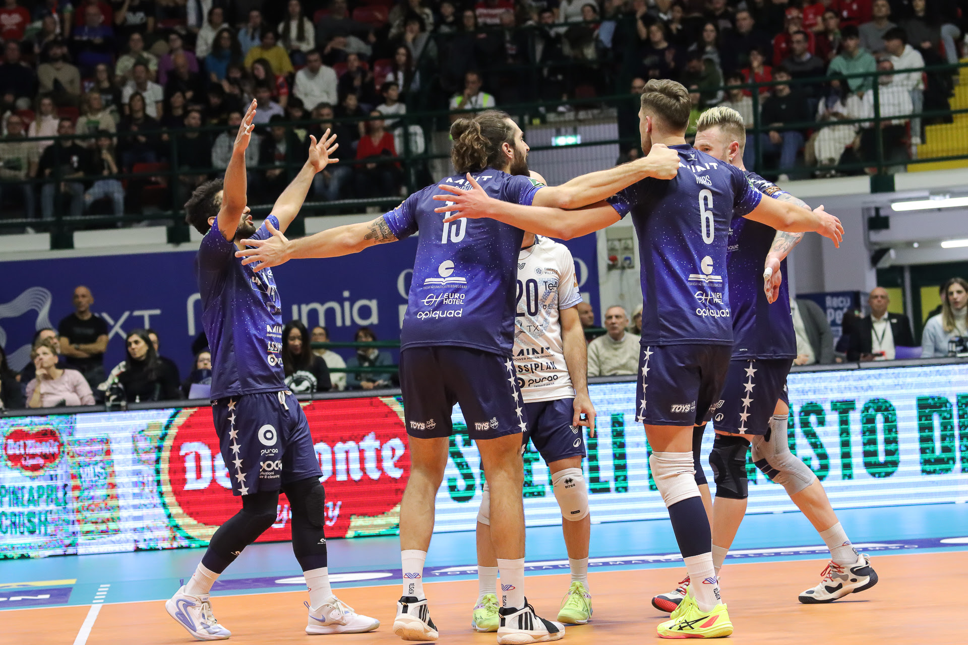 MINT Vero volley Monza contro Cucine Lube Civitanova.