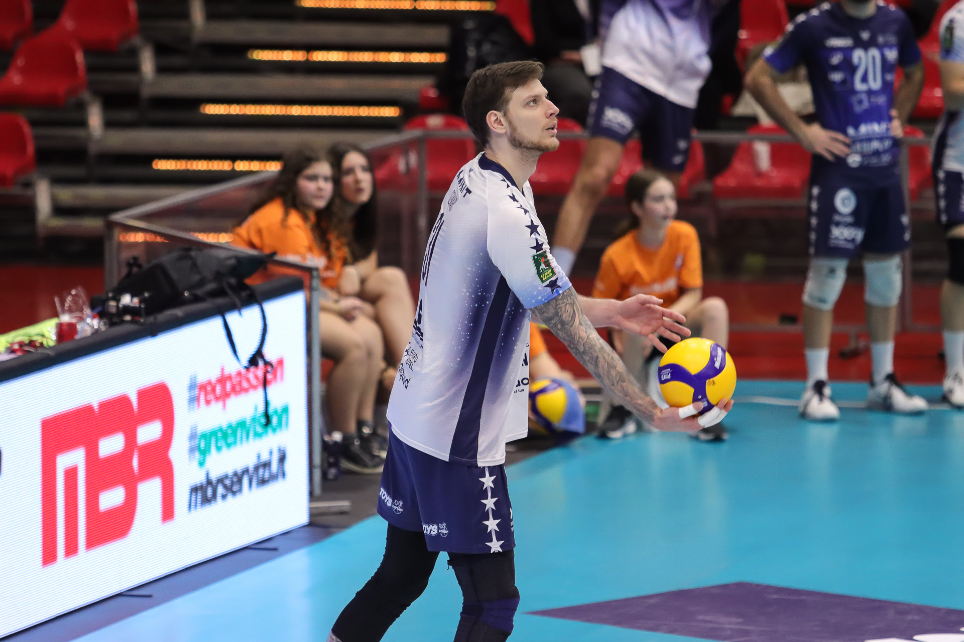 Vero Volley Monza contro Piacenza