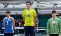 Federico Sironi di Atletica Monza e Campione lombardo di salto con l'asta