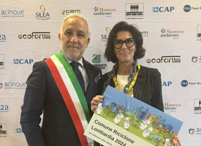 Differenziata da capogiro: il Comune premiato per la sostenibilità