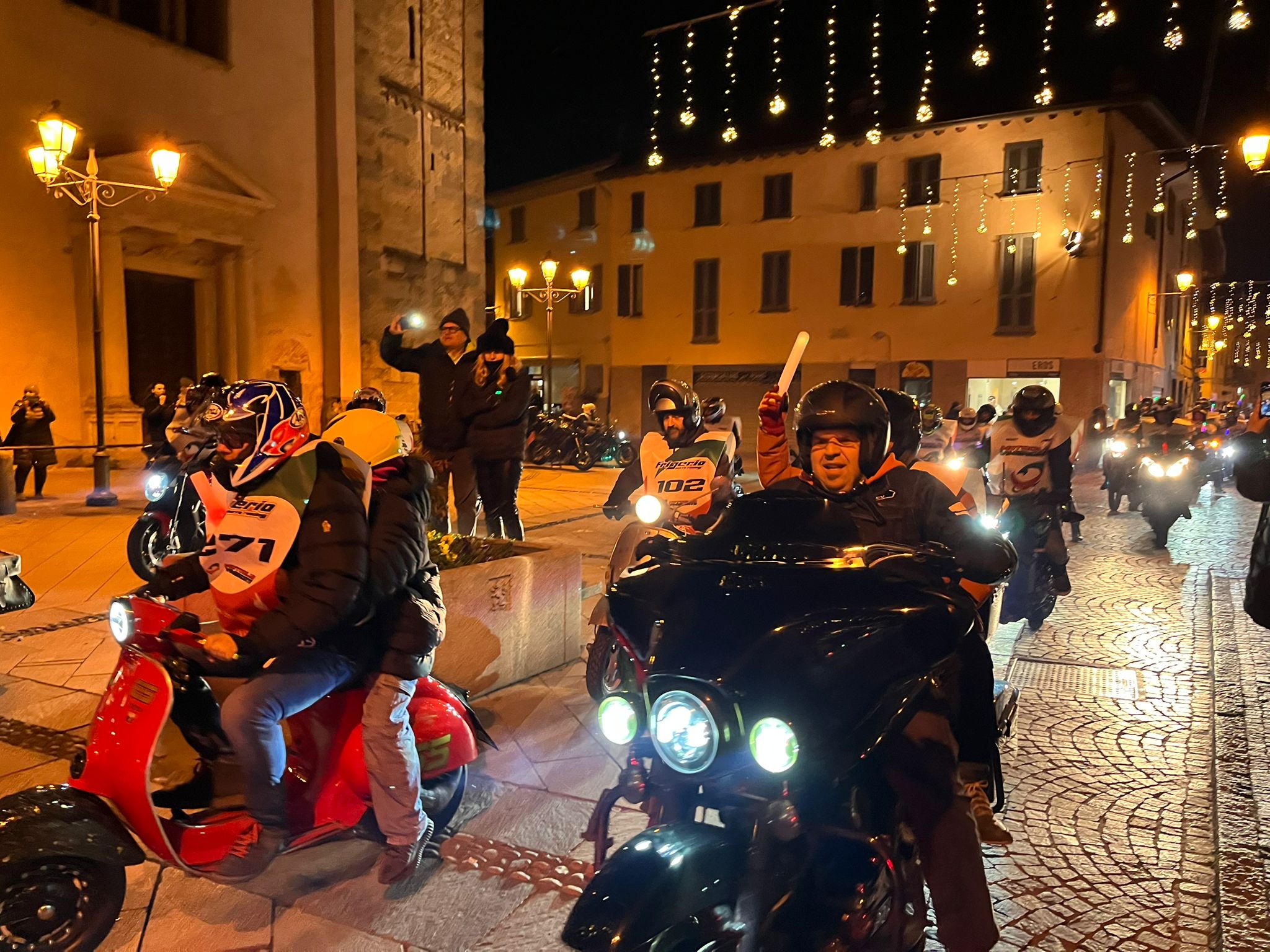 6Vimercate gennaio 2025 Sagra Sant'Antonio motofiaccolata