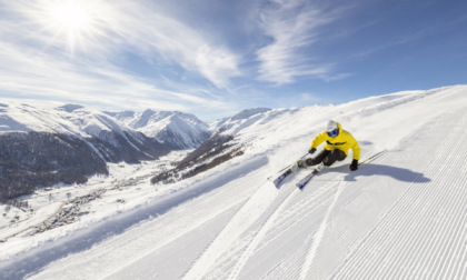 Livigno, da mattina a sera una giornata perfetta sulla neve