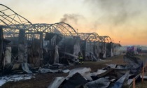 Incendio al campo volo di Cogliate