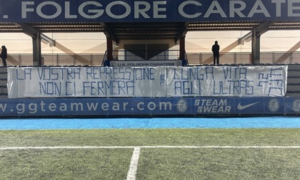 Folgore Caratese, niente pubblico per il big match contro la Pro Palazzolo