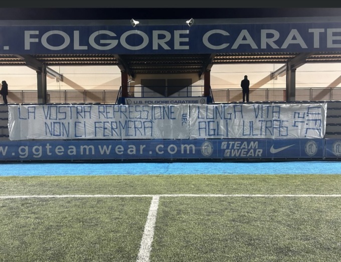 Folgore Caratese, niente pubblico per il big match contro la Pro Palazzolo