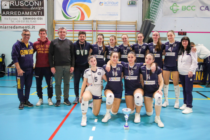 Desio Volley Brianza, l’Under 18 si aggiudica il torneo Winter Cup 50