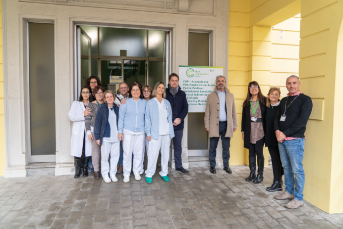 Il Direttore di Asst Brianza e il sindaco in visita alla Casa di Comunità di Seregno