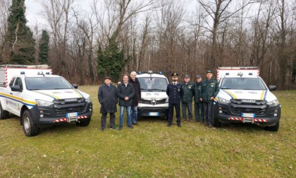 Un nuovo mezzo per l'antincendio boschivo per il Parco delle Groane