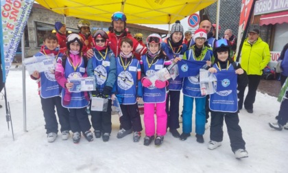 Premiati i giovani atleti del corso di sci