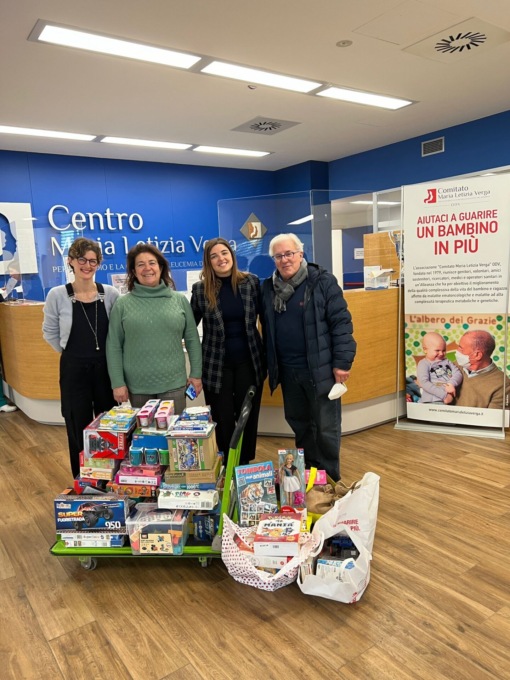 Il regalo sospeso dona sorrisi ai bambini in ospedale