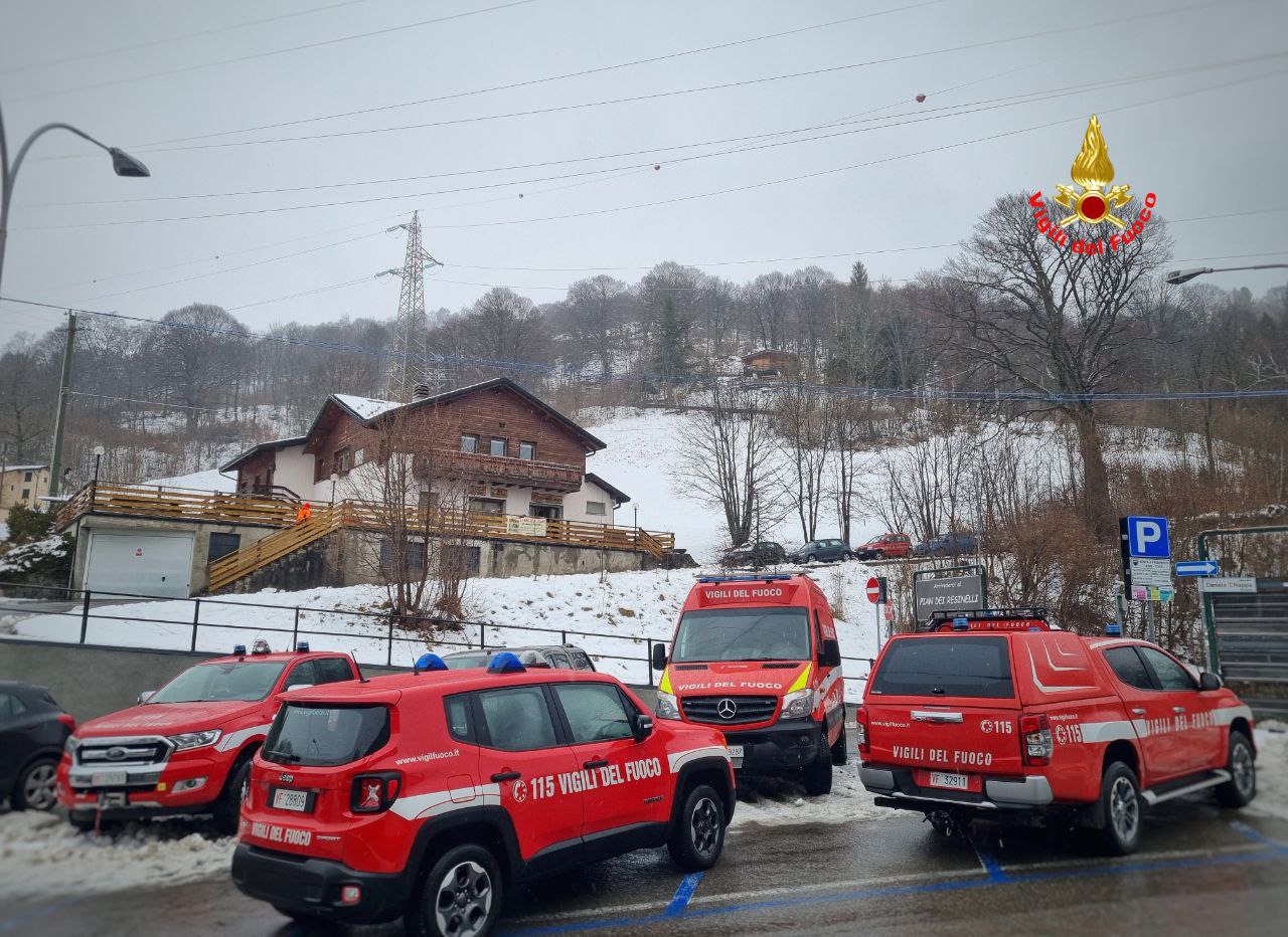 Grignetta due brianzoli dispersi vigili del fuoco pompieri ricerche droni