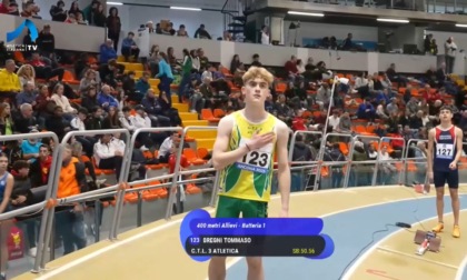 Campionati italiani allievi indoor: un bel quinto posto per Tommaso Bregni