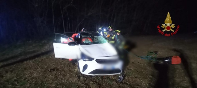 Incidente nella notte a Usmate: i soccorsi