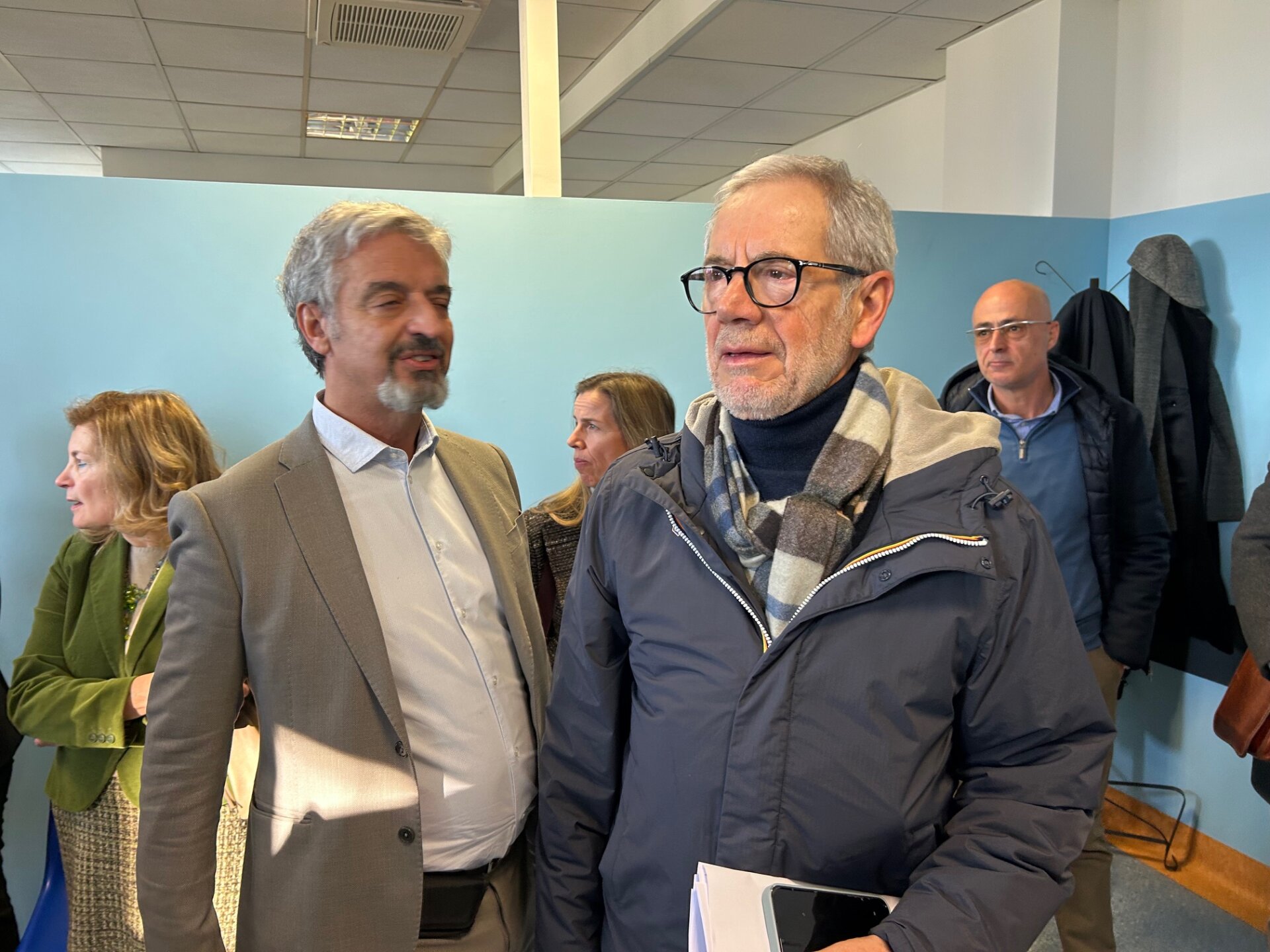 Carate Brianza assessore Guido Bertolaso visita ospedale