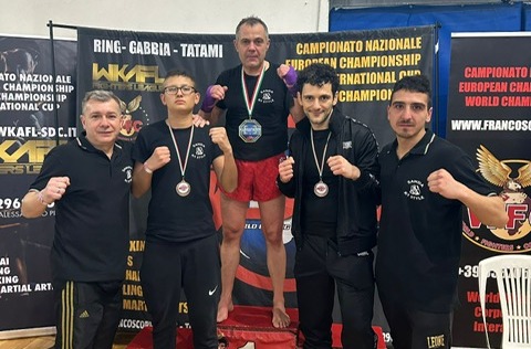 Felice Iannantuoni è campione europeo Kick-boxing light