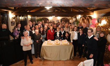 Anche Gatto Panceri alla festa di compleanno per i 100 anni della trisnonna Ester