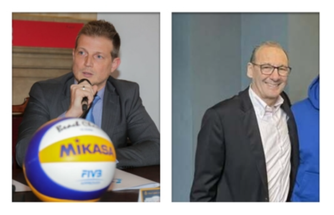 Ai vertici della dirigenza della nazionale di pallavolo e rugby