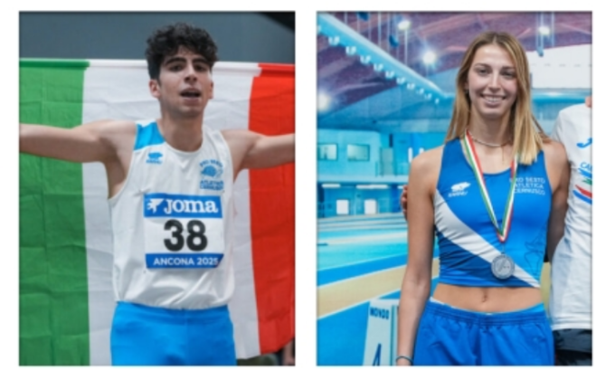 Due atleti brianzoli sul podio ai Campionati italiani indoor giovanili