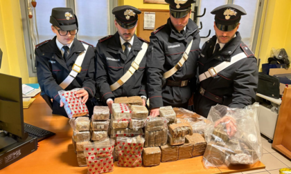 Nella sua casa aveva quasi 60 chili di hashish, arrestato un giussanese