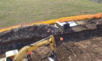 Dopo lo stop al cantiere, gli operai tornano al lavoro