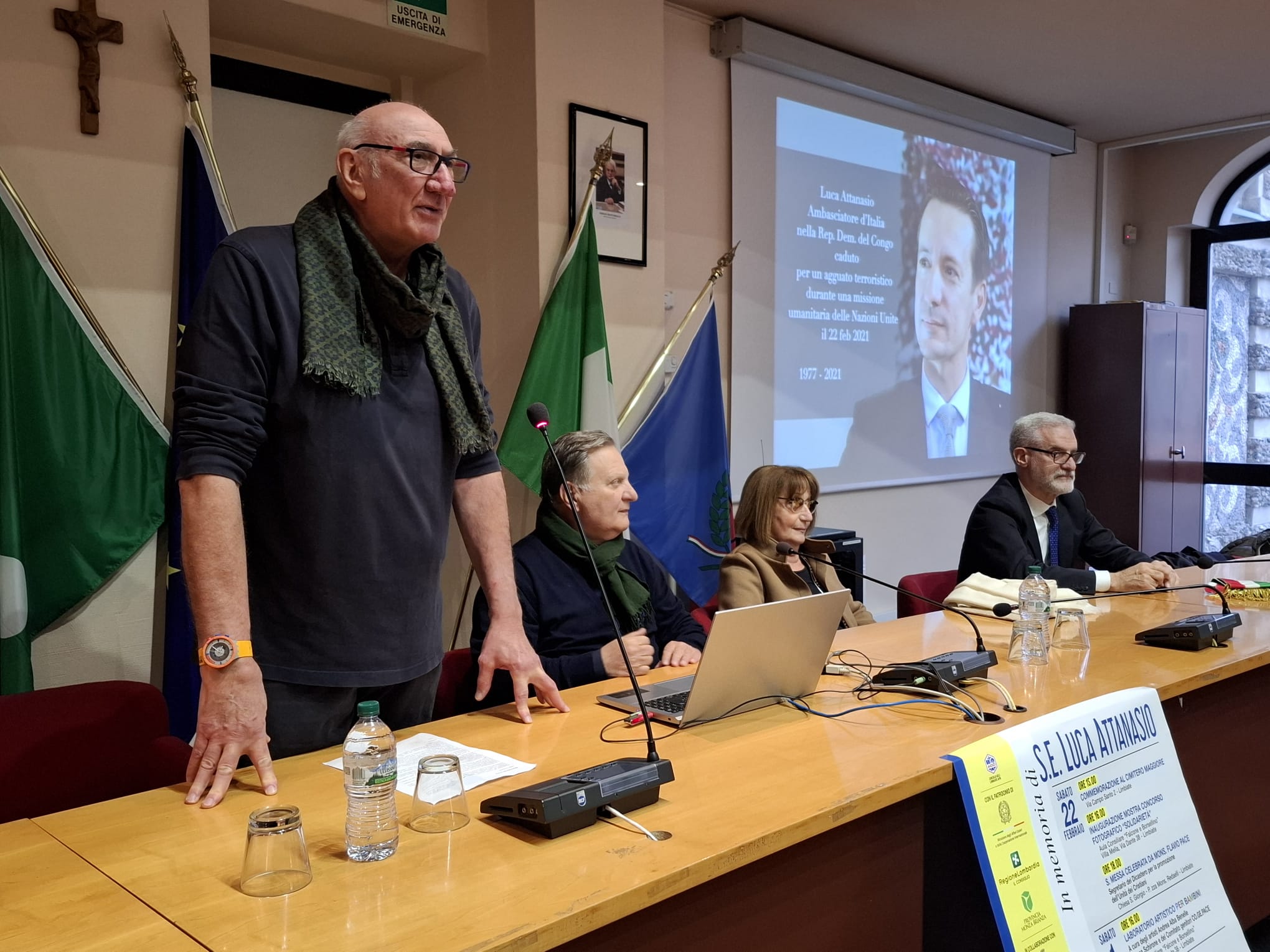 Limbiate commemorazione Luca Attanasio