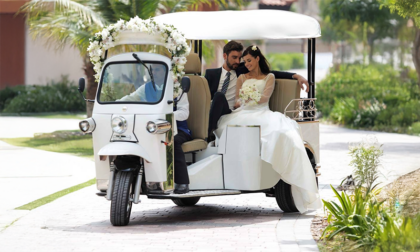 Matrimonio a Bergamo in Tuk Tuk, un sogno che si avvera!