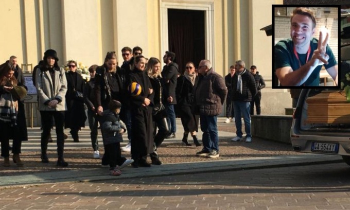 Grande commozione a Brugherio per l’ultimo saluto a William Procopio