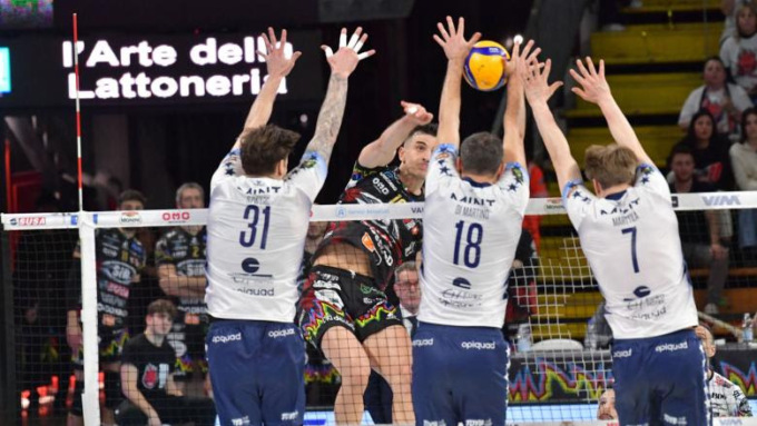 Nulla da fare per la Vero Volley Monza: al Pala Barton vince Perugia