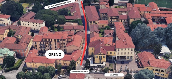 In partenza i lavori di manutenzione delle pavimentazioni in porfido a Oreno