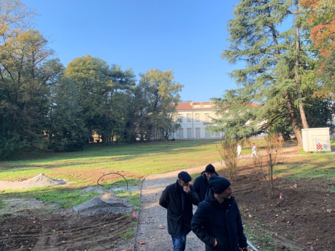 Taglio del nastro per il Giardino storico di Villa Sottocasa
